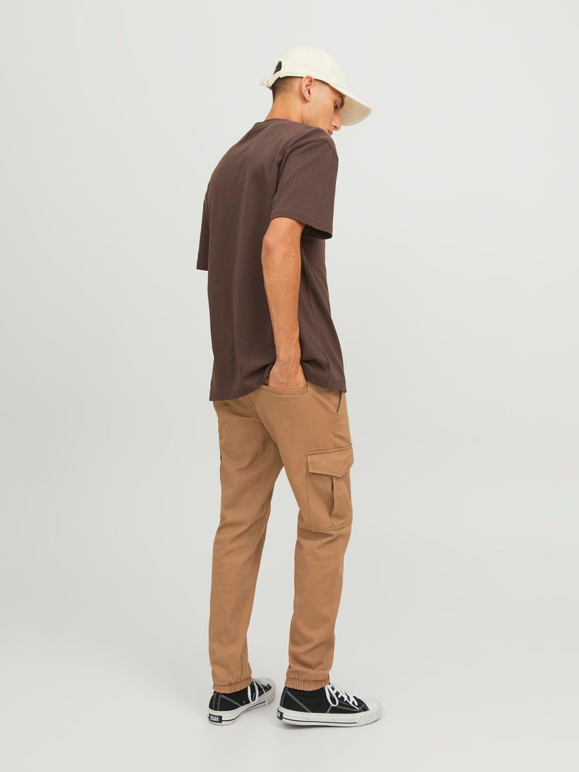 Jack & Jones Slim Fit Cargobukse -Otter - 12186889