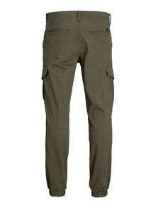 Jack & Jones Slim Fit Cargo trousers -Olive Night - 12186889