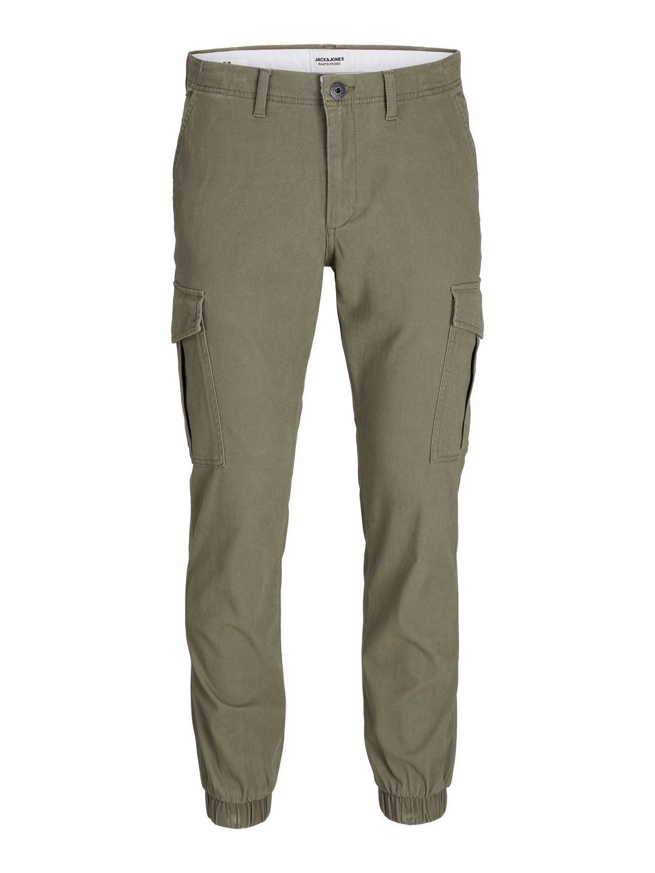 Essentials Men's Cargobroek, stretch, slim fit (verkrijgbaar in grote en lange maten), Olijfgroen, 36W / 28L Essentials Men's Cargobroek, stretch, slim fit (verkrijgbaar in grote en lange maten), Olijfgroen, 36W / 28L