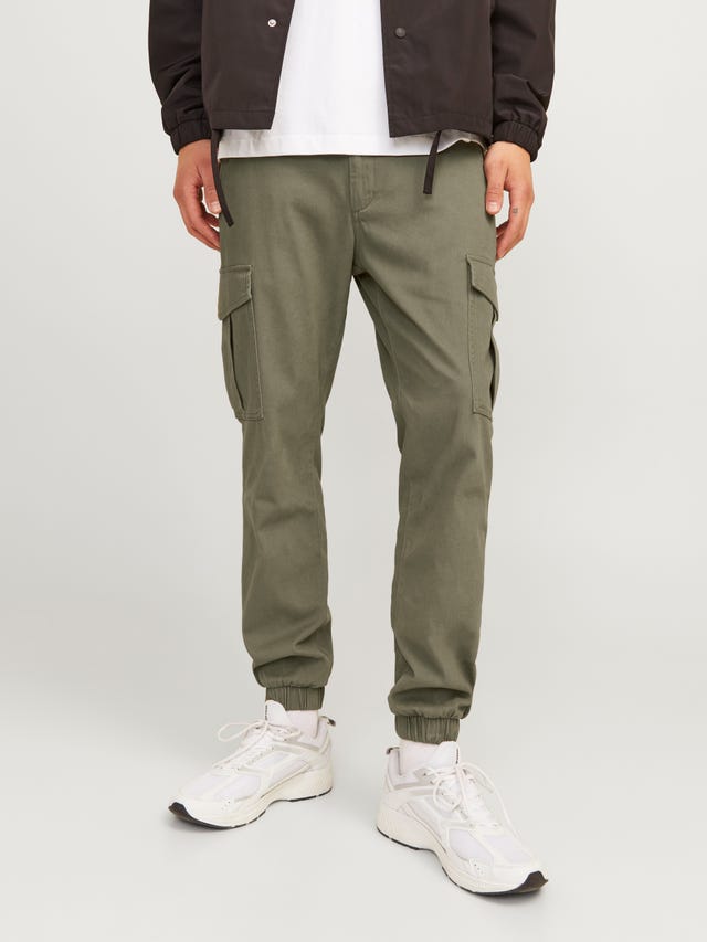 Jack & Jones Slim Fit „Cargo“ stiliaus kelnės - 12186889