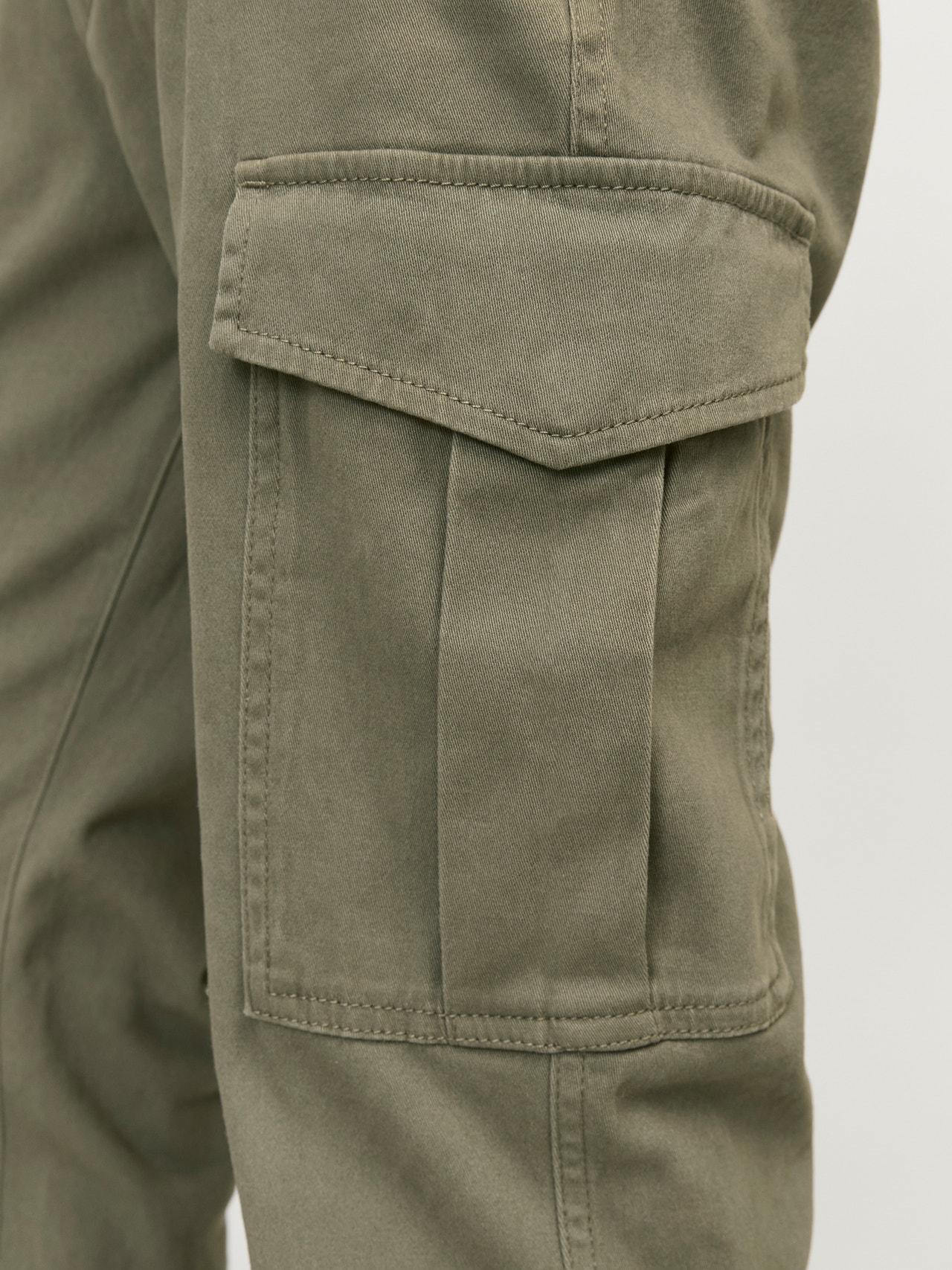 Jack & Jones Pantalon cargo Slim Fit -Dusty Olive - 12186889