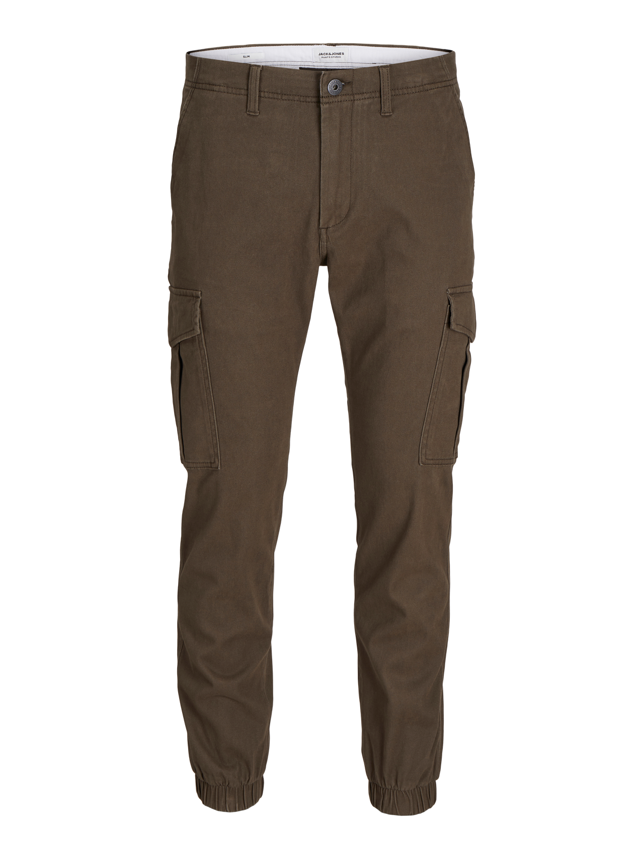 Jack & Jones Slim Fit Spodnie bojówki -Wren - 12186889