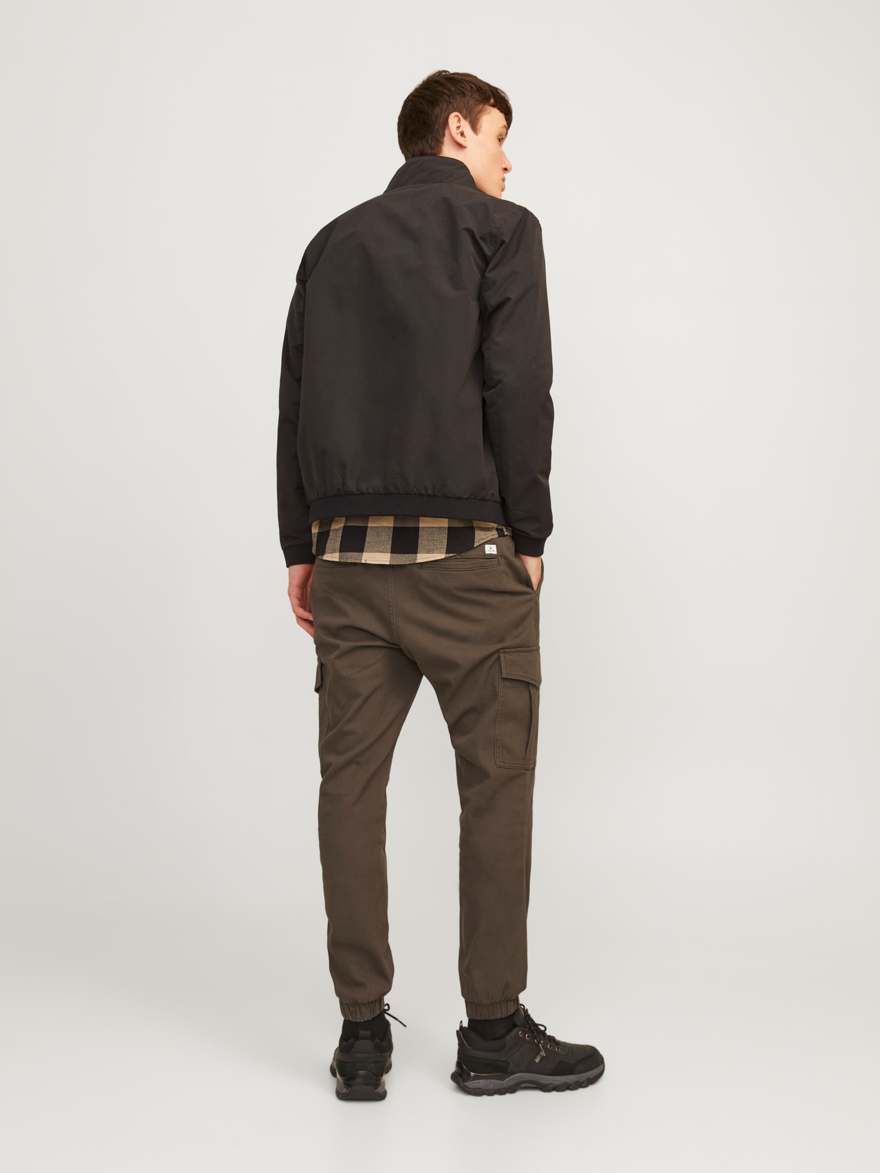Jack & Jones Slim Fit Spodnie bojówki -Wren - 12186889