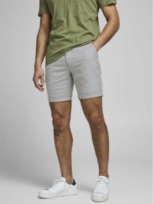 Jack & Jones Regular Fit Chino Shorts -Grey Melange - 12186937