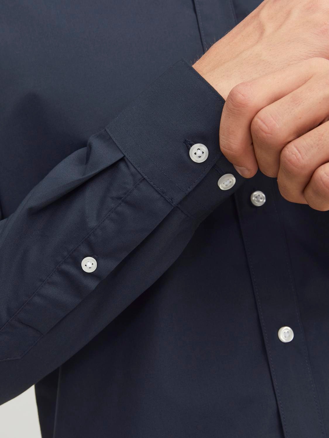 Jack & Jones Slim Fit Formeel overhemd -Navy Blazer - 12187222