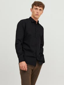 Jack & Jones Camisa Formal Slim Fit -Black - 12187222