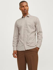 Jack & Jones Slim Fit Společenská košile -Pure Cashmere - 12187222
