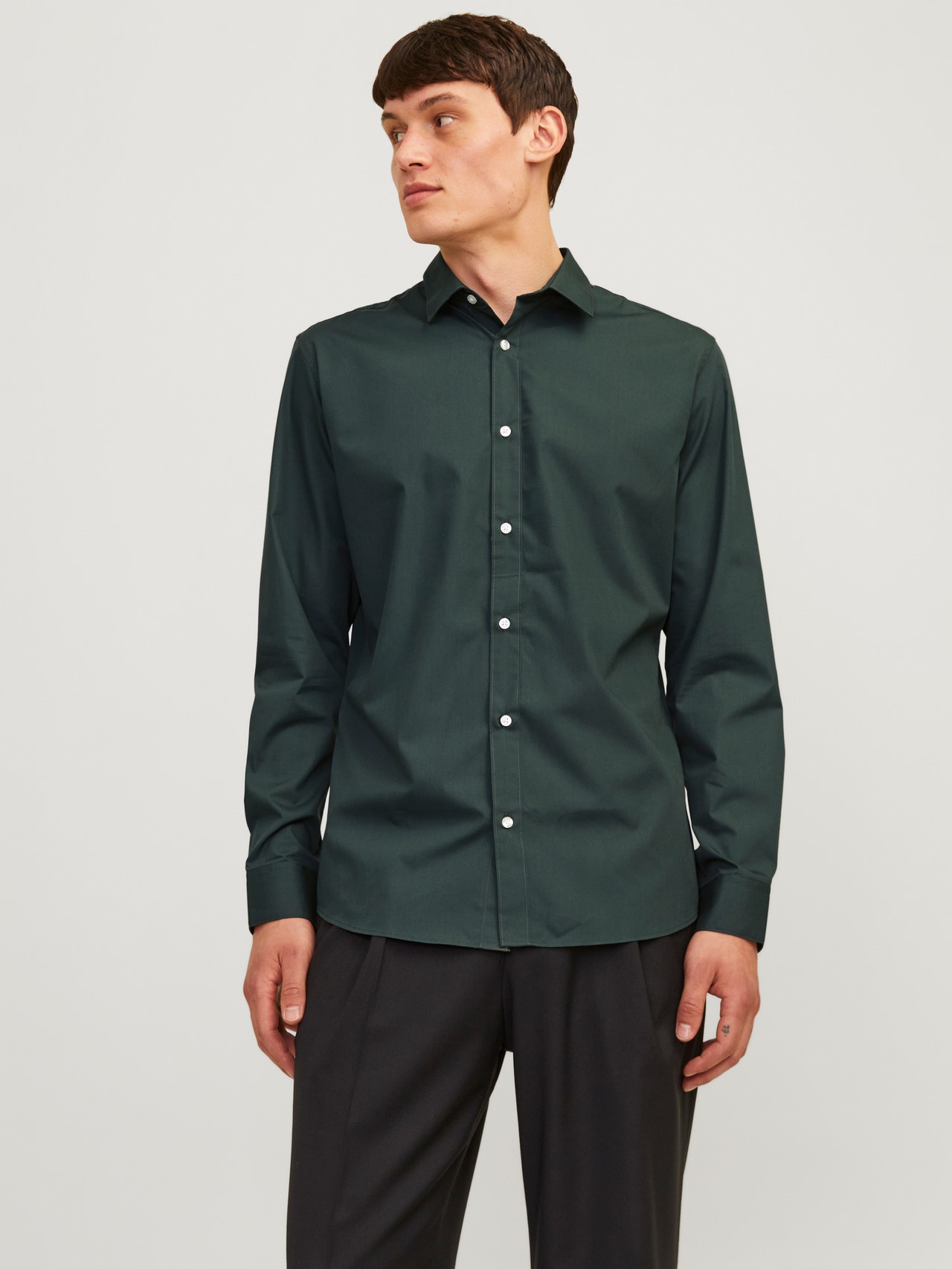 Jack & Jones Camicia formale Slim Fit -Darkest Spruce - 12187222