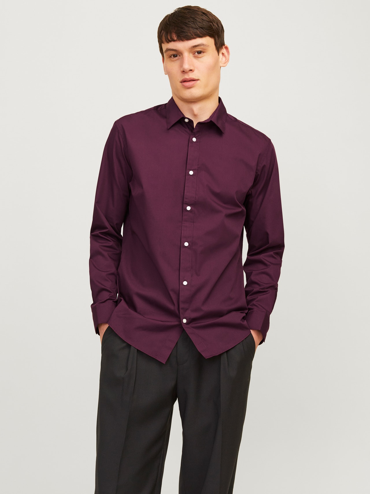 Jack & Jones Camisa formal Slim Fit -Winetasting - 12187222