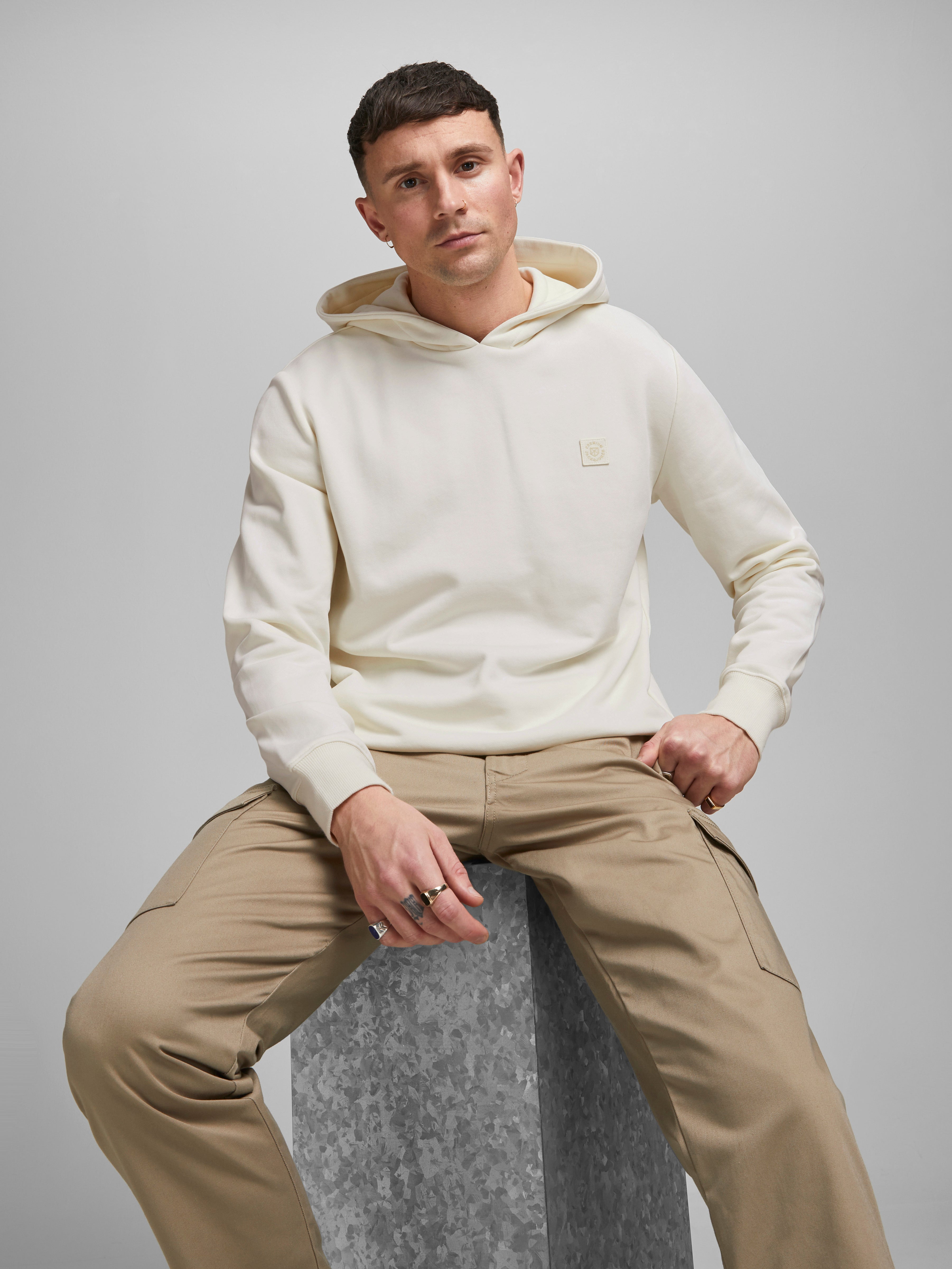 Jack & Jones Plain Hoodie - 12188033