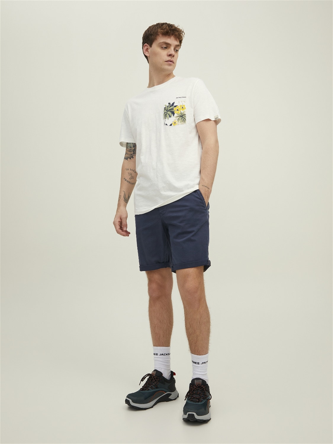 Jack & Jones Regular Fit Chino shorts -Navy Blazer - 12188326