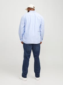Jack & Jones Plus Size JJIGLENN JJORIGINAL AM 812  PLS Slim fit jeans -Blue Denim - 12188522