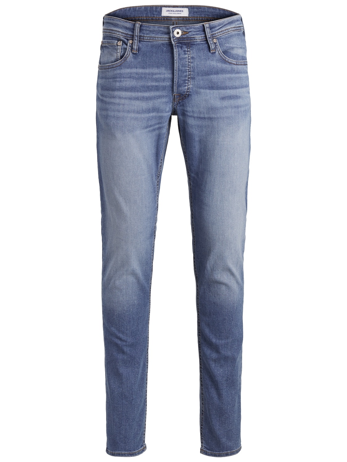 Jack & Jones Plus Size JJIGLENN JJORIGINAL AM 815  PLS Jeans Slim Fit -Blue Denim - 12188524