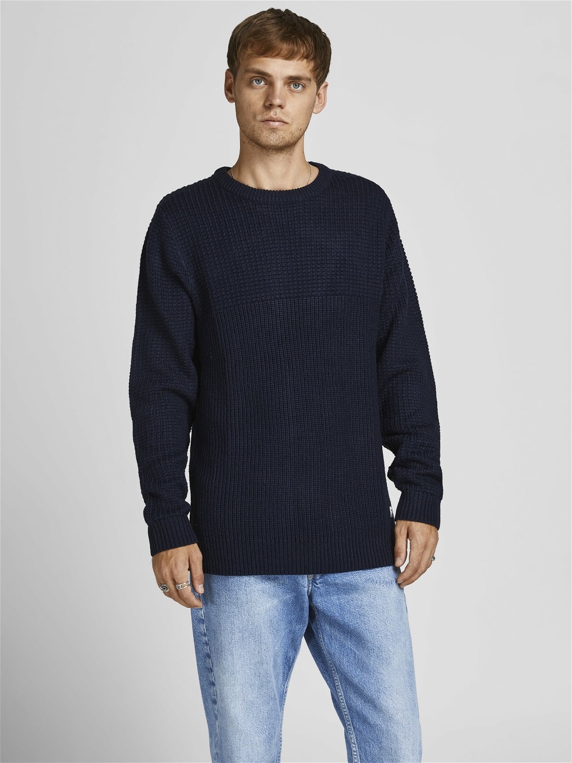 discount 56% Jack & Jones jumper Navy Blue XL MEN FASHION Jumpers & Sweatshirts Knitted 