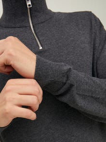 Jack & Jones Jersey con cremallera -Dark Grey Melange - 12189339