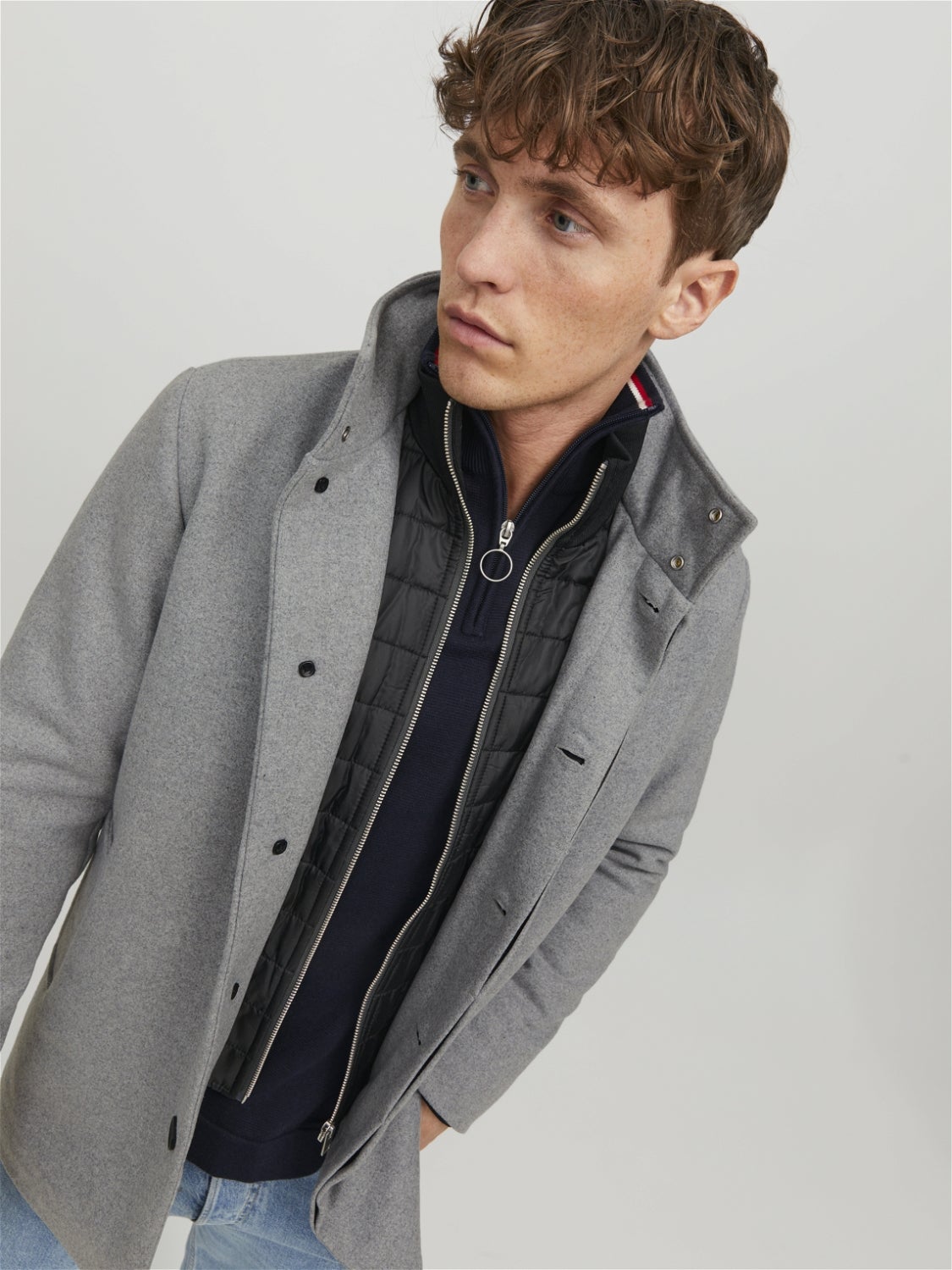 Mens jack jones discount coat