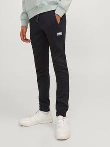 Jack & Jones Παντελόνι Slim Fit Φόρμα Για αγόρια -Black - 12189809