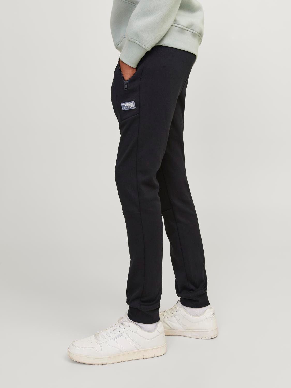 Jack & Jones Pantalones de chándal Slim Fit Para chicos -Black - 12189809