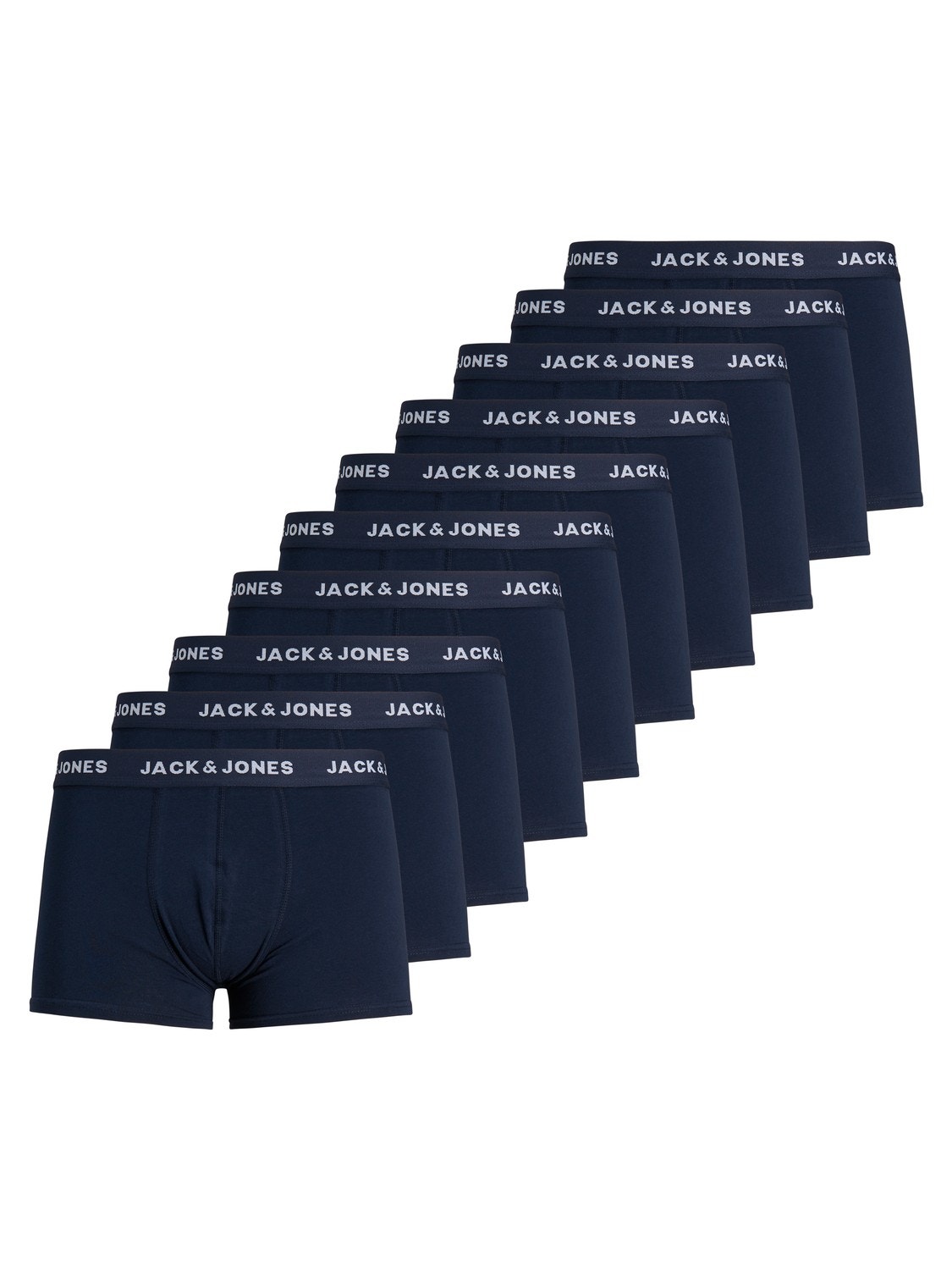Jack & Jones Paquete de 10 Boxers -Navy Blazer - 12189937