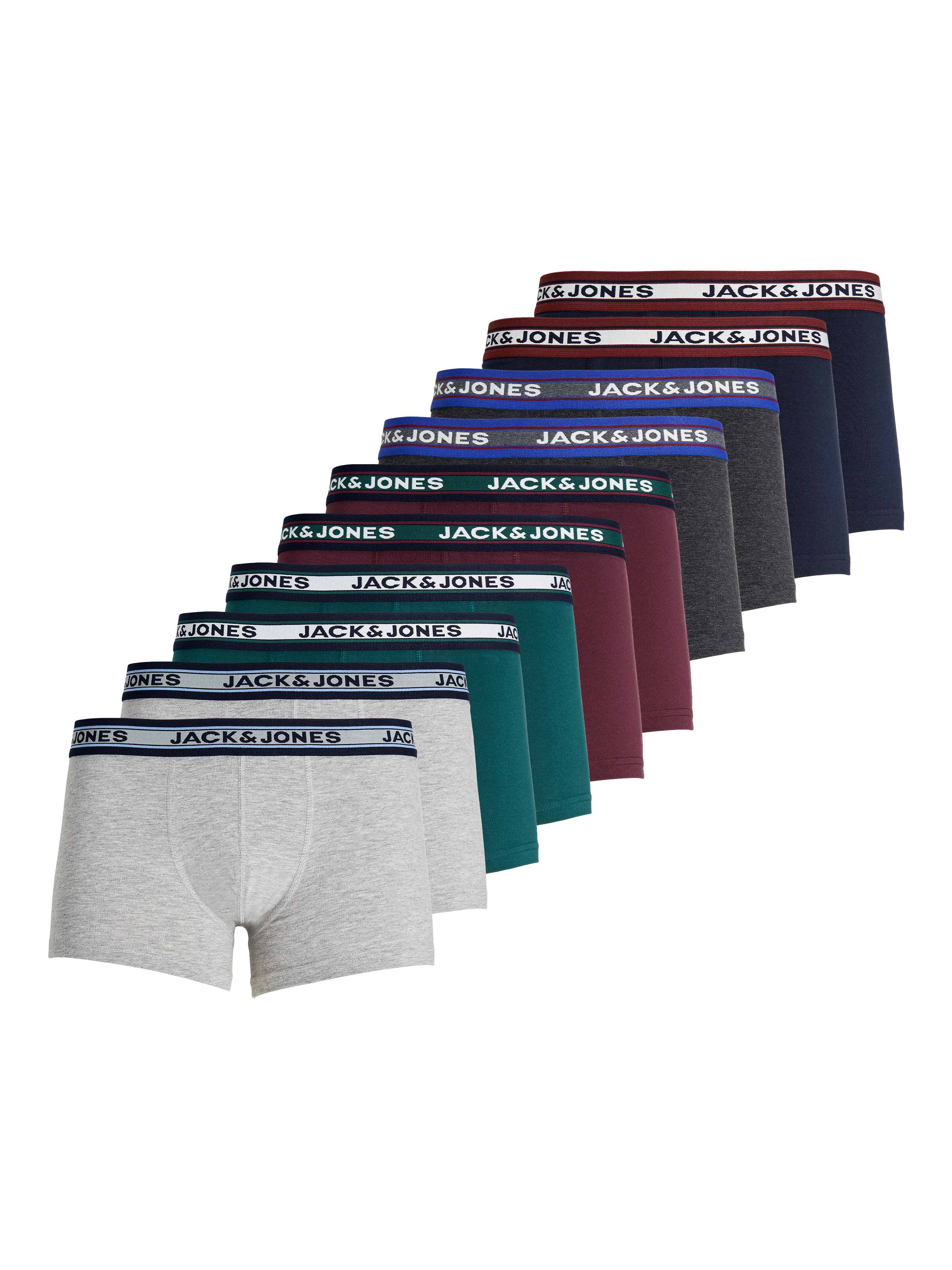 10-pack Boxershorts Midden Groen Jack Jones®