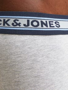 Jack & Jones 10-balení Trenýrky -Dark Grey Melange - 12189937