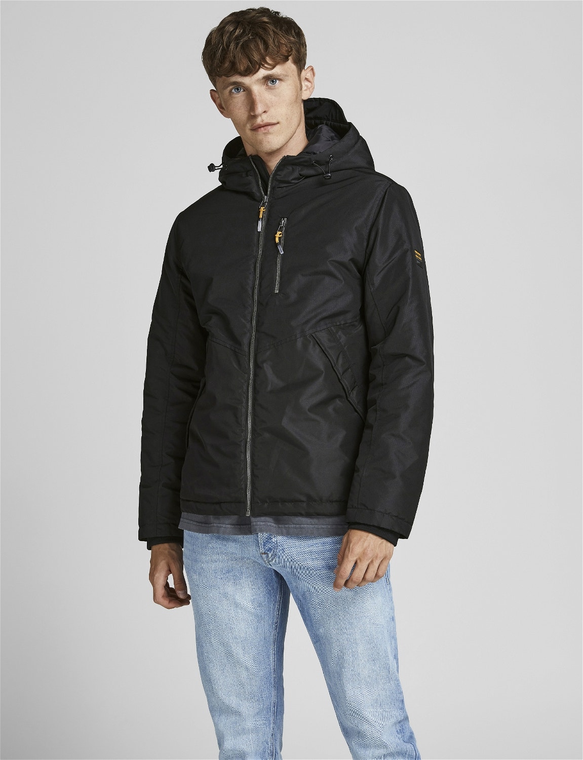 Jack & Jones Μπουφάν με επένδυση -Black - 12190002