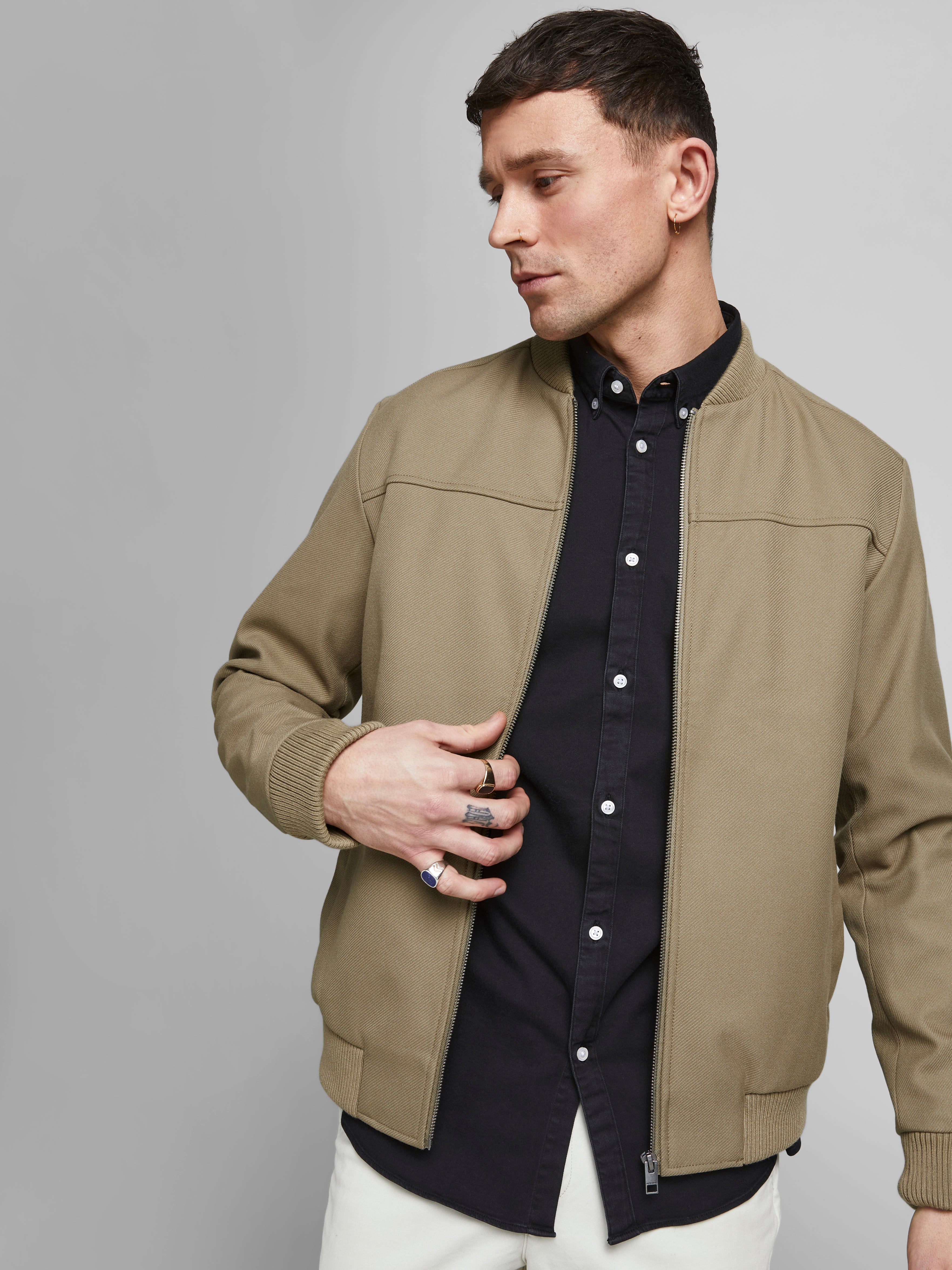 Woven bomber Jacket with 50% discount 