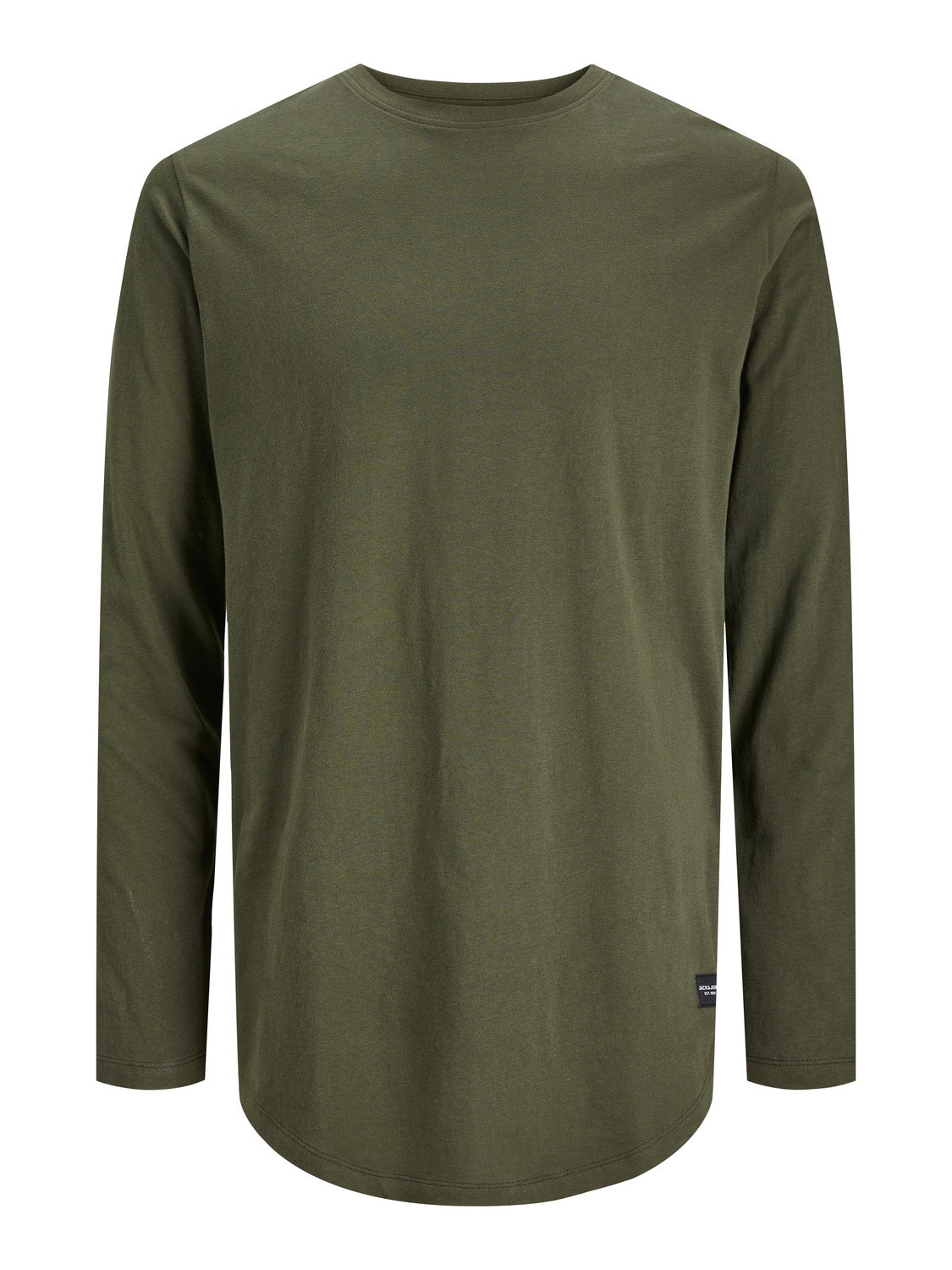 Jack & Jones Einfarbig Rundhals T-shirt -Forest Night - 12190128
