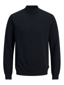 Jack & Jones Plain Crew Neck Jumper -Navy Blazer - 12190170