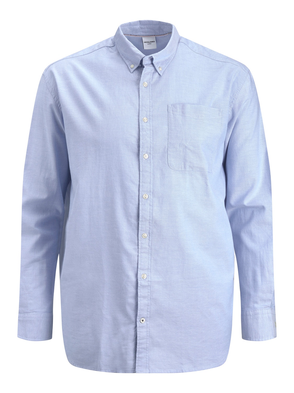 Jack & Jones Plus Slim Fit Volnočasová košile -Cashmere Blue - 12190444