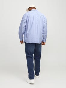 Jack & Jones Plus Size Slim Fit Neformalus marškiniai -Cashmere Blue - 12190444