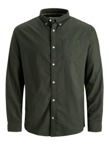 Jack & Jones Neformalus marškiniai Plius -Forest Night - 12190444