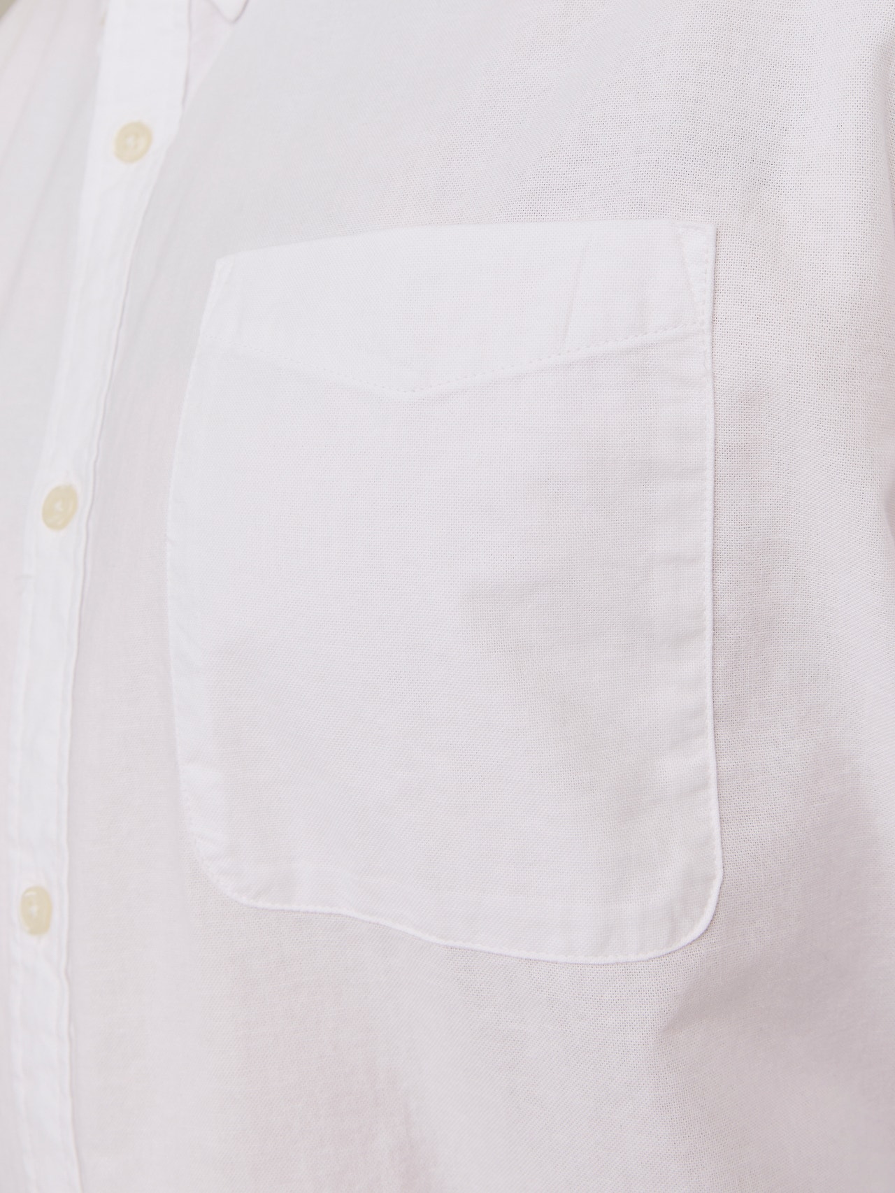 Jack & Jones Plus Size Slim Fit Koszula codzienna -White - 12190444