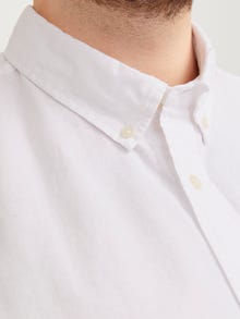 Jack & Jones Plus Size Slim Fit Casual skjorte -White - 12190444