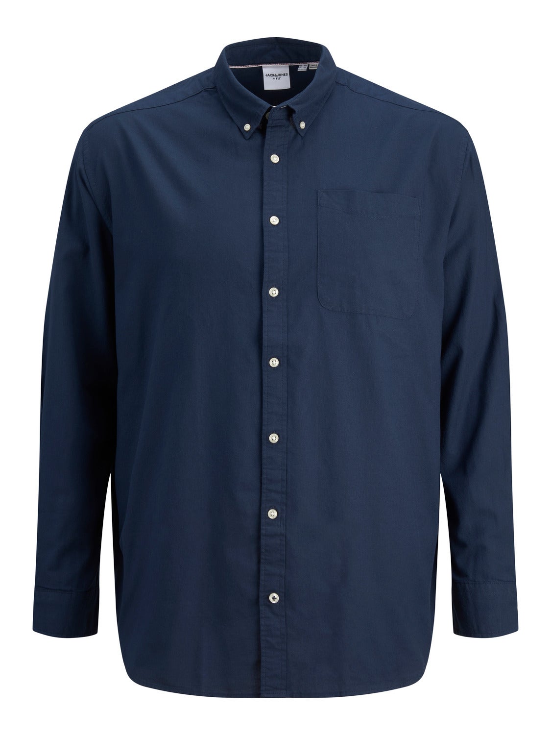 Plus Size Slim Fit Casual shirt | Dark Blue | Jack u0026 Jones®