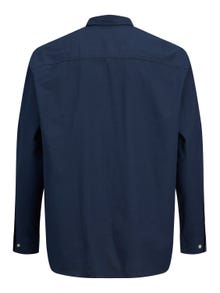 Jack & Jones Plus Size Camisa Casual Slim Fit -Navy Blazer - 12190444