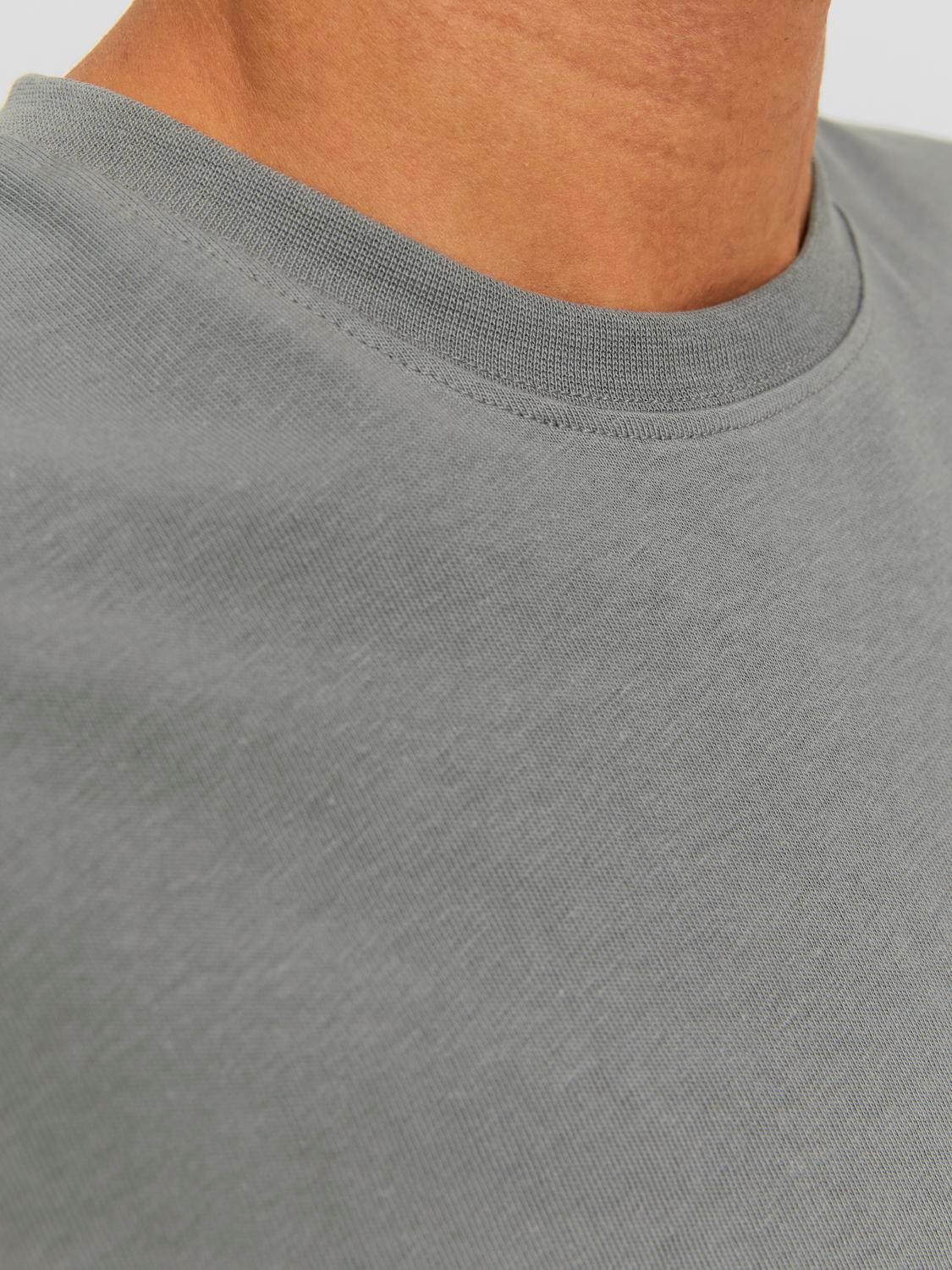 Jack & Jones Plain Crew neck T-shirt -Sedona Sage - 12190467