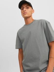 Jack & Jones Plain Crew neck T-shirt -Sedona Sage - 12190467