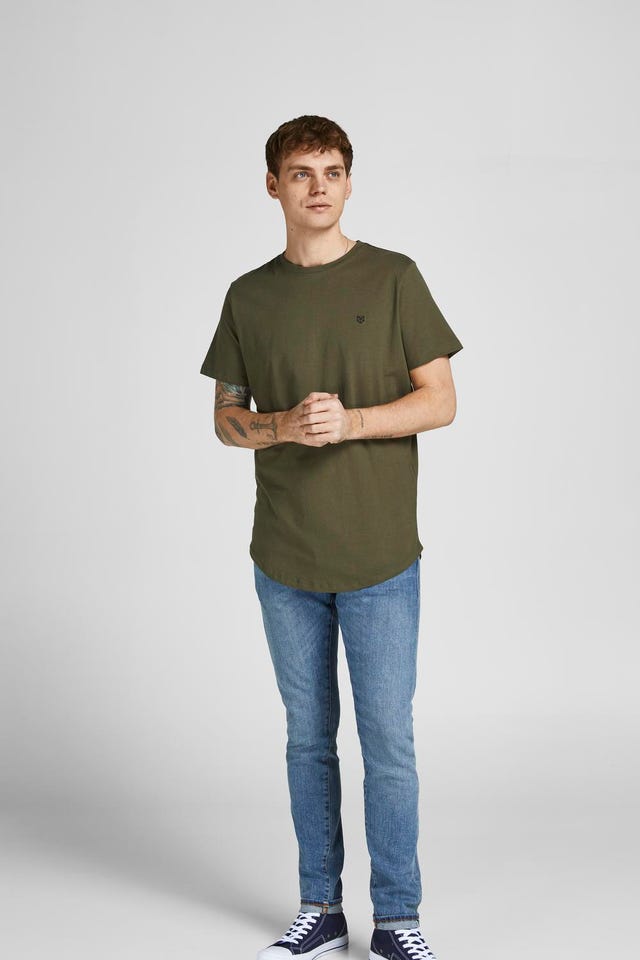 Jack & Jones 5 darabos kiszerelés Sima Környak Trikó - 12190468