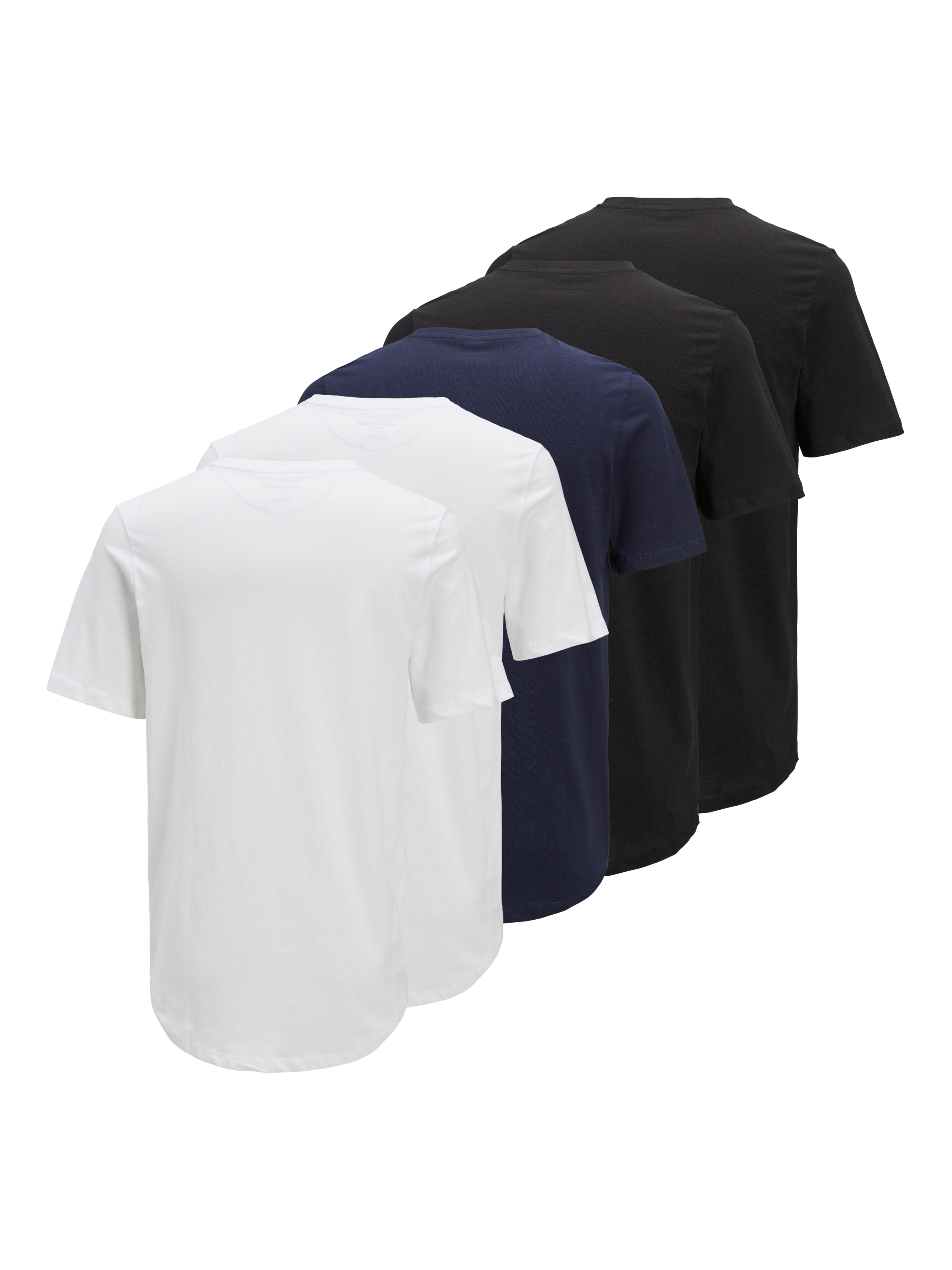 Thumbnail - 5er-pack Einfarbig T-shirt