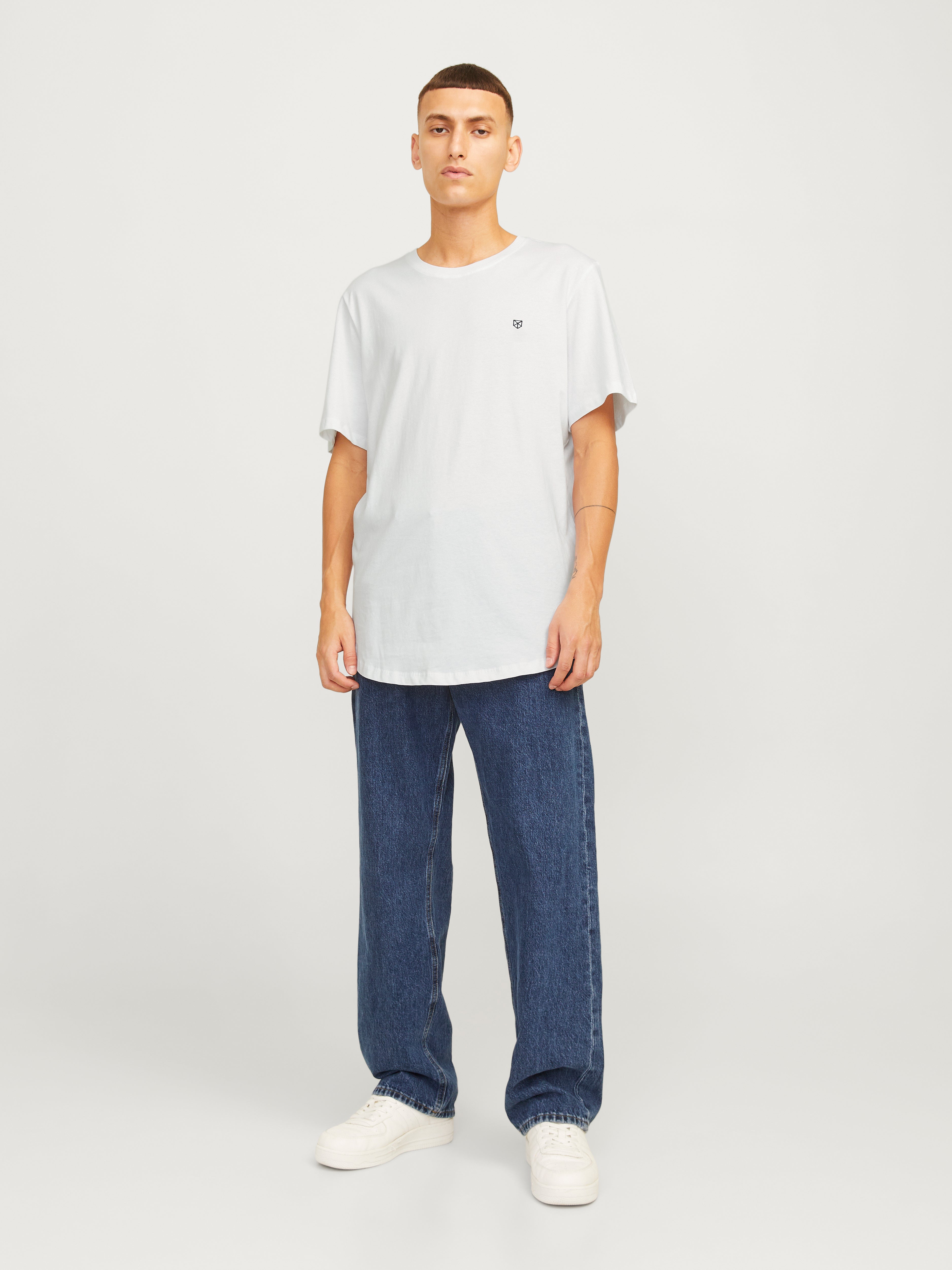 5-pack Plain Crew neck T-shirt