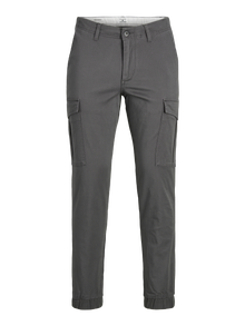 Jack & Jones Slim Fit Cargo trousers -Asphalt - 12190733