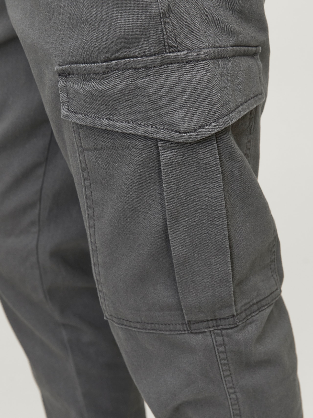 Jack & Jones Pantalon cargo Slim Fit -Asphalt - 12190733