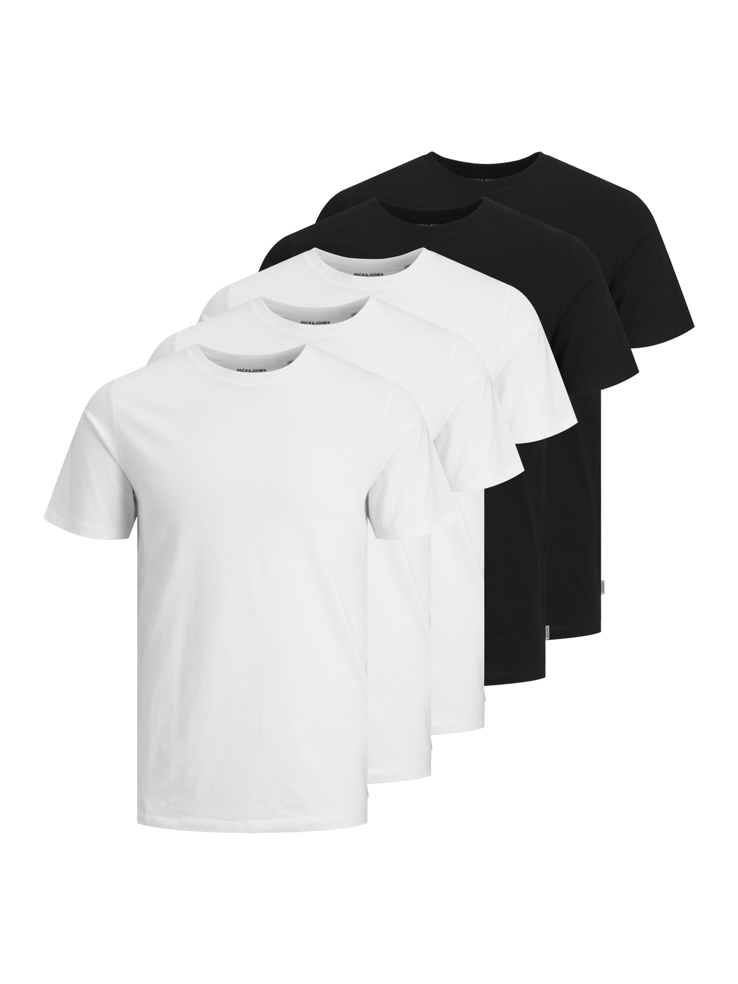 Thumbnail - 5er-pack Einfarbig T-shirt