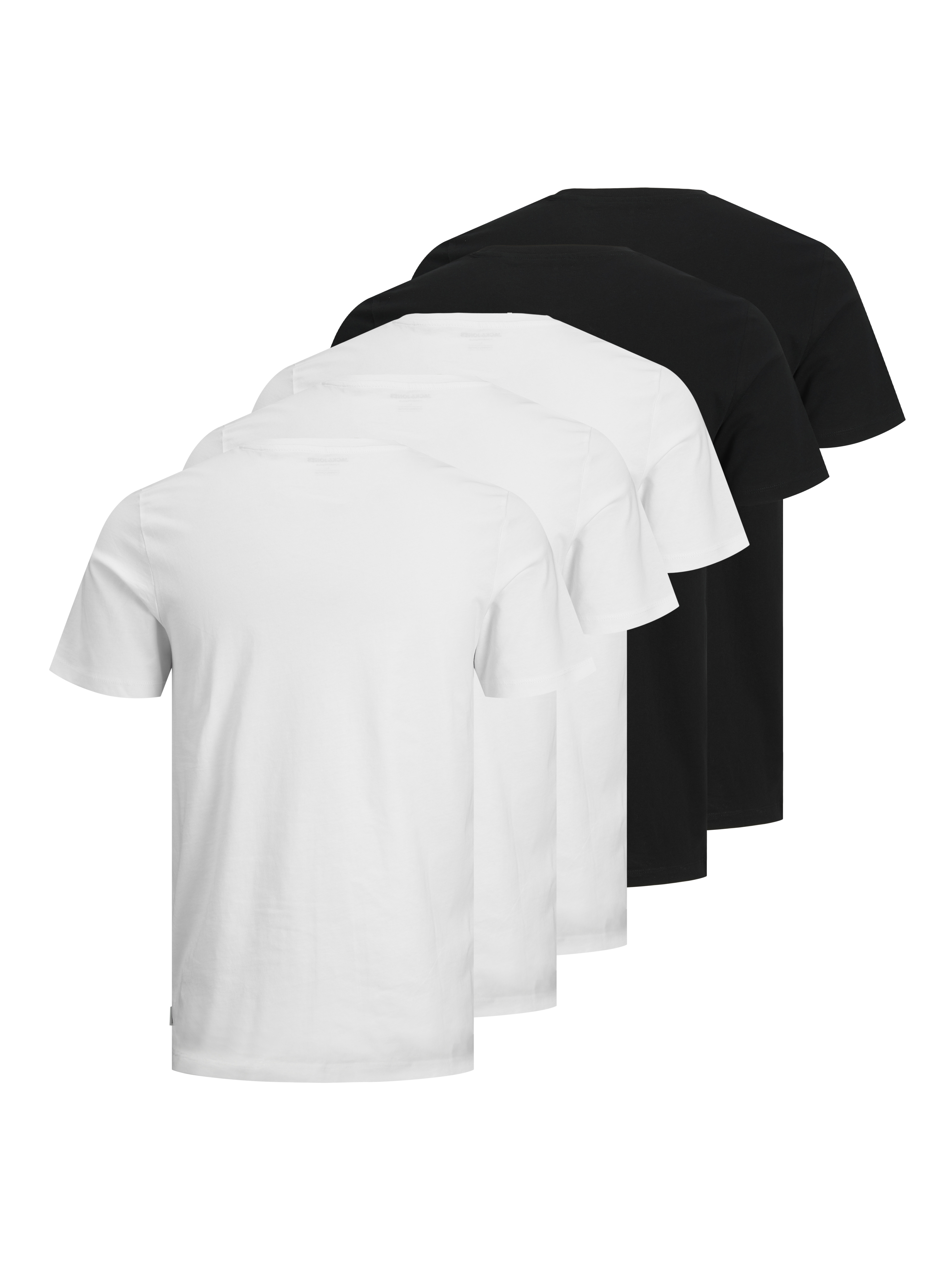 Thumbnail - 5er-pack Einfarbig T-shirt