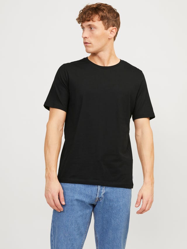 Jack & Jones 5 Plain O-Neck T-shirt - 12191190
