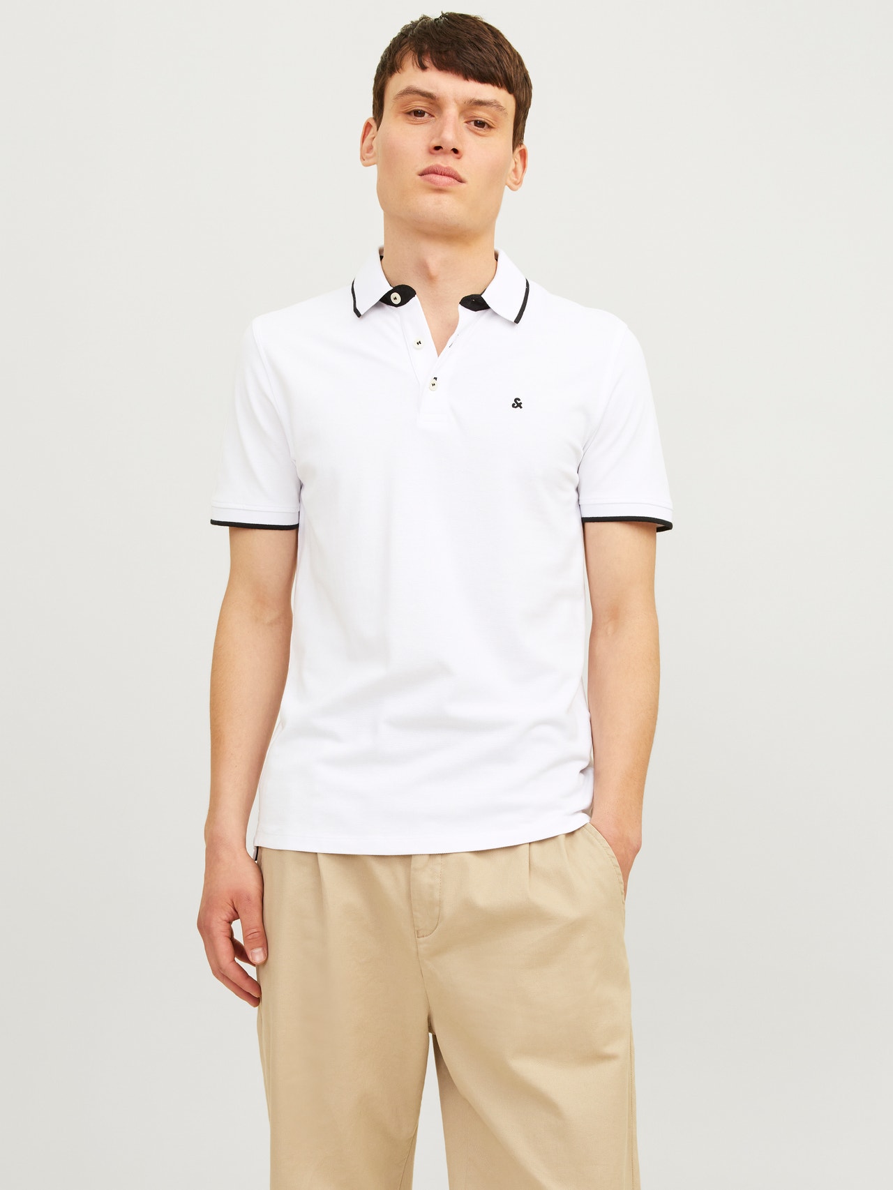 Jack & Jones 2-pakkainen Yksivärinen Polo T-shirt -Bright Cobalt - 12191216