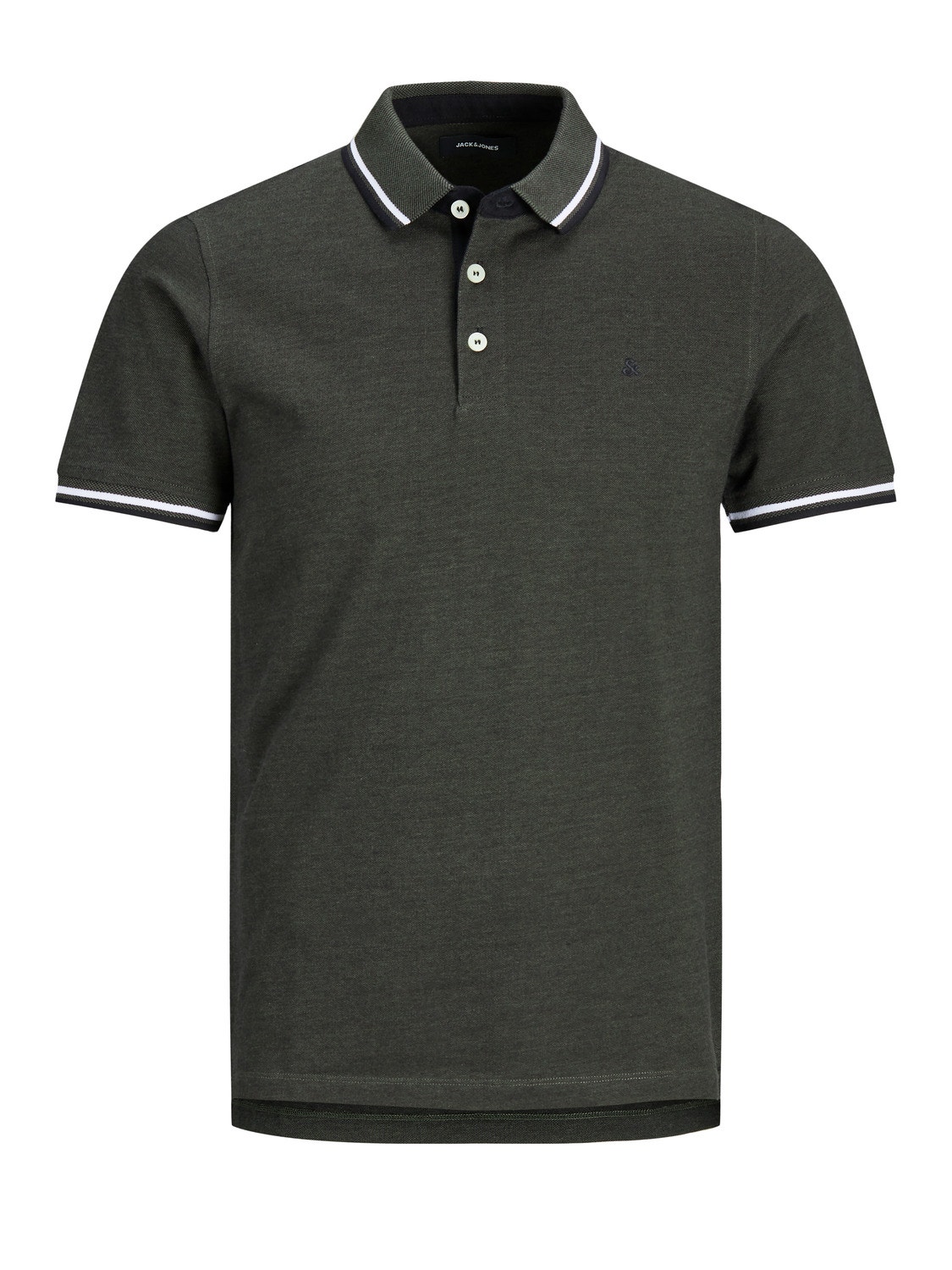 Jack & Jones 2-pack Enfärgat Polo T-shirt -Navy Blazer - 12191216