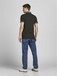 Jack & Jones 2er-pack Einfarbig Polo T-shirt -Navy Blazer - 12191216