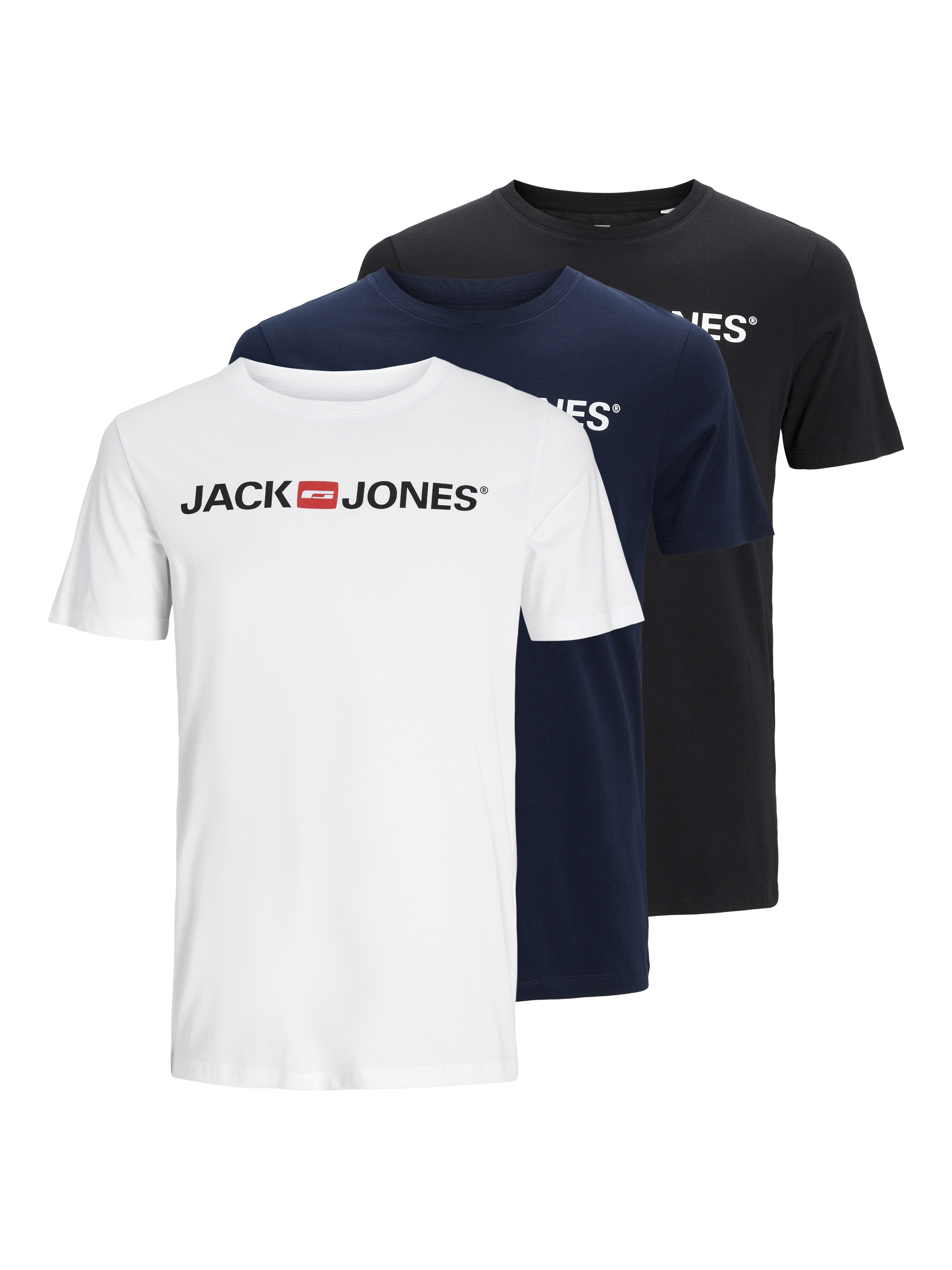 Thumbnail - 3er-pack Logo T-shirt